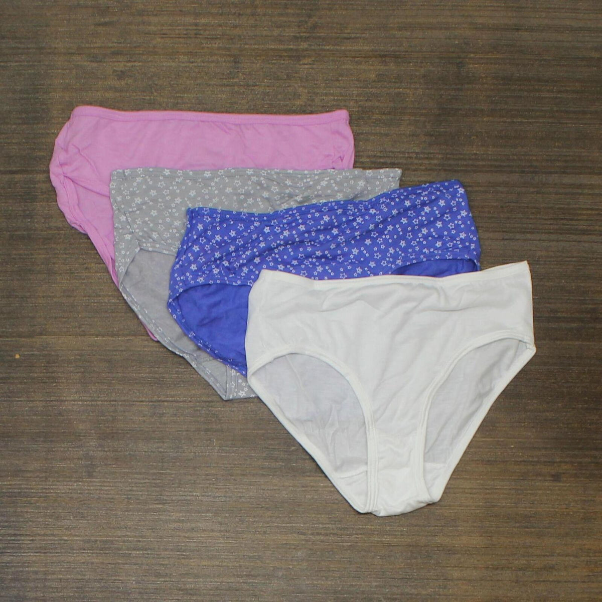 Hanes Premium Girls' 6 Pack Bikini Briefs - Colors May Vary 6
