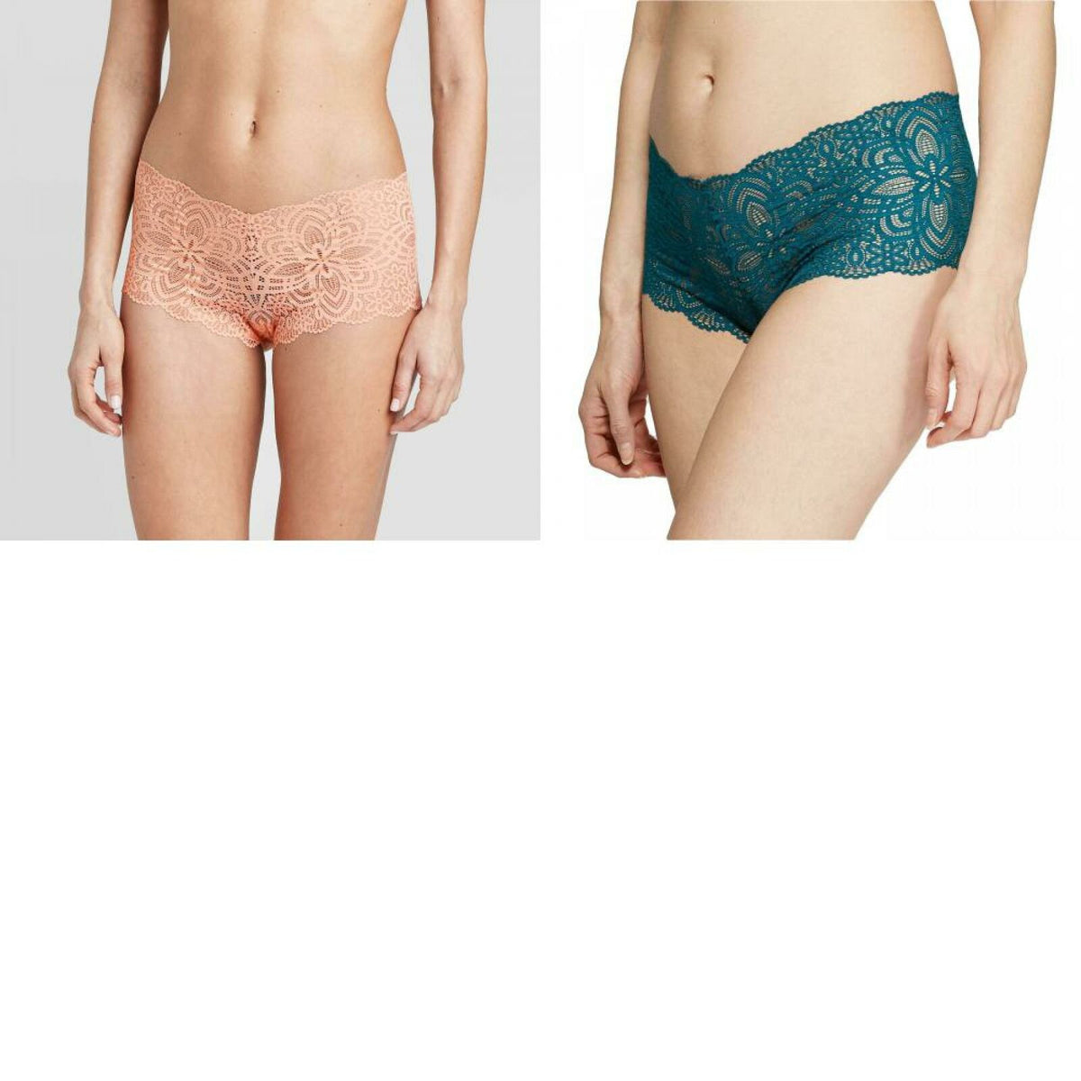 Women's Lace Cheeky Underwear with Micro Waistband - Auden