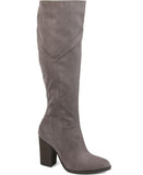 Journee Collection Women's Kyllie Boots Shoes KYLLIE-BOOT Gray 10M