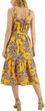 INC International Concepts Printed Woven Midi Sundress 10840081 Zinnia Yellow 12
