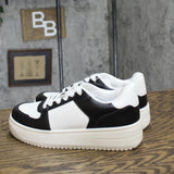 Wild Fable Womens Lola Lace-Up Sneakers with Memory Foam Insole Black 7M
