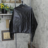 Boohoo Man Mens Faux Leather Moto Motorcycle Jacket 16668f690be736 Black L