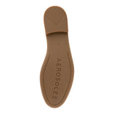 Aerosoles Womens Wilda Mule Slip On Faux Leather WILDA Silver Mirror Gray 8.5M