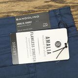 Bandolino Plus Size Amalia Classic High Rise 6" Jean Short Freshwater Blue 24W