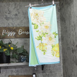 Echo Pleated Diamond Square Scarf EN1424 Sky Blue Multi 28"