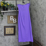 Miken Juniors Shell-Trim Tube Dress I9864M110 Passion Flower Purple S