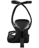 Wild Pair Womens Erynn Dress Sandals Heels 10020643600 Black Mesh 7M