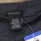 Max & Mia Womens High Waist French Terry Leggings 1404788