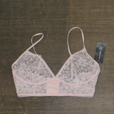 INC International Concepts Women's Lace Bralette Lingerie Marys Rose Pink M