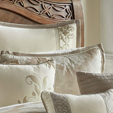Riverbrook Home Hilcrest 9-Piece Comforter Set 77327 Ivory / Gold Queen