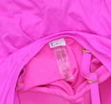 Leilani Womens One Piece with Removable Straps Pink 10