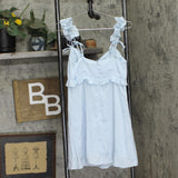 Wild Fable Womens Rosette Mini Babydoll Holiday Dress 91907817 Blue 2XS