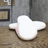 Max & Olivia Girls Slip On Slippers White / Pinkq L/XL