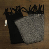 Steve Madden Womens Oversized Lofty Winter Scarf Fringe SMA-5126 Black Multi