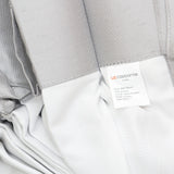 Liz Claiborne Back Tab Light-Filtering Single Curtain Panel Weather Gray 50x95