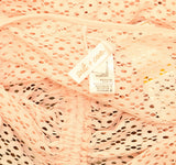 Salt + Cove Juniors Medallion Crochet Romper Cover-up Pink Blush Pink S