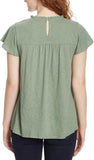 Ella Moss Womens Lace Trim Knit Top 1679438