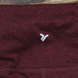 Old Navy Womens High Rise Active Cozecore Heeled Leggings Red / Black XL