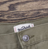 Woolrich X TGT Straight Fit Cargo Twill Jeans Pants Olive Green 42x32