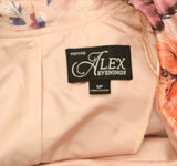 Alex Evenings Floral Printed 3/4 Sleeve Top Pullover Pink Blush / Multi SP