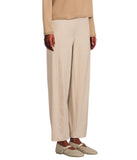 Eileen Fisher Womens Lantern Pants Crepe S5TK-P4839M Wheat Brown XL