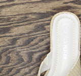 Donald Pliner Womens Sylver Thong Sandals SYLVERR Foam Brown 8M