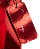 On 34th Women Faux-Fur Earmuffs Boxed Gift MO9042404 Red