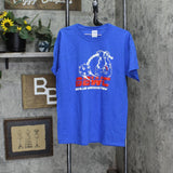 Gildan Mens Ultra Cotton Big Blue Wrecking Crew Graphic T-Shirt Tee Royal Blue L