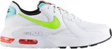 Nike Womens Air Max Excee Lace Up Low Top Sneakers White Volt / Black Laser 6.5M