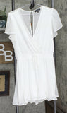 Trixxi Womens Gauze Lightweight Mini Dress 1679163a65a814 White L