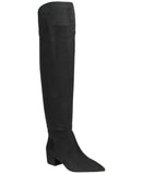 On 34th Womens Gabriellaa Over-The-Knee Boots 10019655400 Black Microsuede 5M