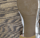 Lifestride Womens Joy Strappy Heeled Sandal I2934S1 Silver Brown 10M