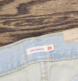 Levi's Womens High-Rise Cinch Baggy Jeans Zip Fly 94417177 On Blast Blue 26X31