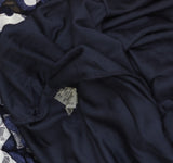 Tommy Hilfiger Belted Lace Fit and Flare Midi Dress Sky Captain Blue / Ivory 2