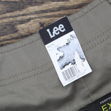 Lee Men's Extreme Motion Flat Front Regular Straight Pant Breen Brown 33x30