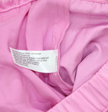 Joylab Womens Low-Rise Satin Tear Away Track Pants 94628899 Pink / Neon Pink L