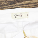 Jessica Simpson Womens Size Adored High Rise Slim Knicker Short White 18W