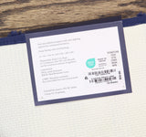 Charter Club Signature Bath Rug Mat Plush Anti-Microbial Navy Blue 21x34
