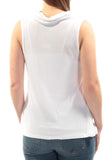 Ultra Flirt Juniors Sleeveless Cowl-Neck Tank Top 3C222MC White M