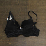 Le Mystere Womens Full Fit Safari Contour Bra 9978 Black 38D