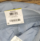 Style & Co Womens Petite Utility Bungee-Hem Capri Pants Seashell Blue 14P