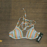 Wild Fable Women's Underwire Bikini Top 601099 Multi Lurex Blue XS