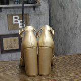 Sun + Stone Reemaa Block-Heel Platform Sandals Open Toe Gold Yellow 9M