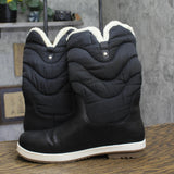 Journee Collection PIPPAH Shearling Lined Cold Weather Boots Black 10M
