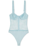 Danielle Bernstein Womens Lace Thong Bodysuit 320B114