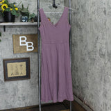 A New Day Womens Knit Sleeveless Mini Ribbed Dress 166c203c093b51 Purple S