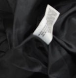A New Day Winter Hooded Ripstop Mitten Cuff Belted Duvet Puffer Coat Black L