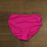 Anne Cole Womens Convertible High Waist Swim Bottom MYMB36001 Hibiscus Pink M