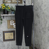 Elizabeth and James Womens Fuzzy Knit Jogger Pants 1660515b2e9a75 Black M