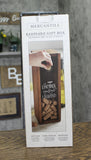Studio Mercantile Wine Keepsake Gift Box Uncork & Unwind Brown 15.5 x 6 x 5.5